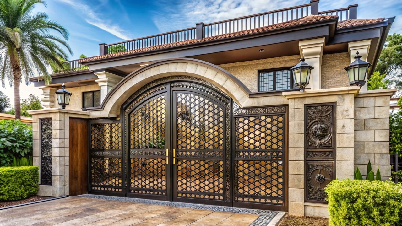 100 MOST Beautiful Gate Designs You've Ever Seen | Masterpieces in Metal and Wood