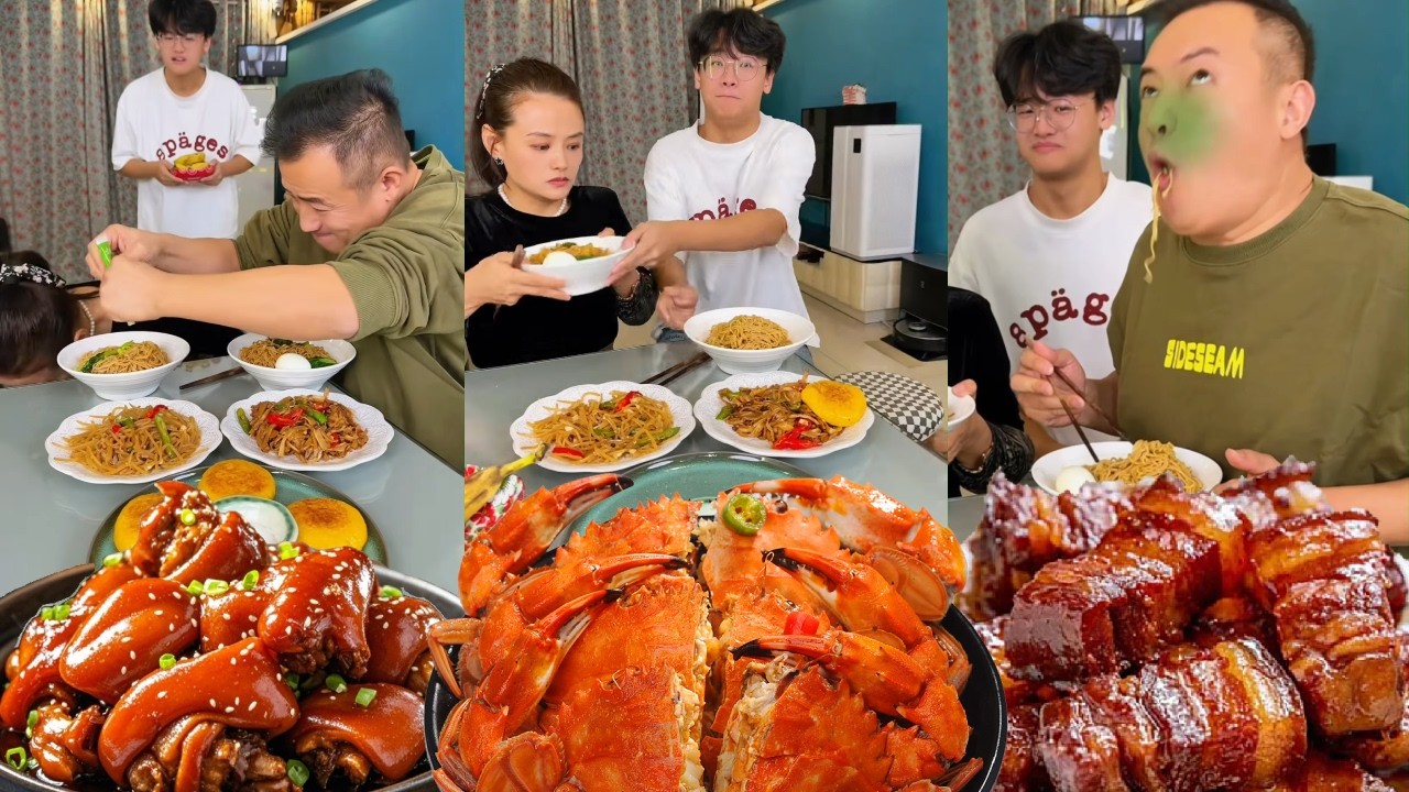 蠢老公又吃独食，我让他尝尝芥末，看他下次还敢不敢了【香香和霍霍】