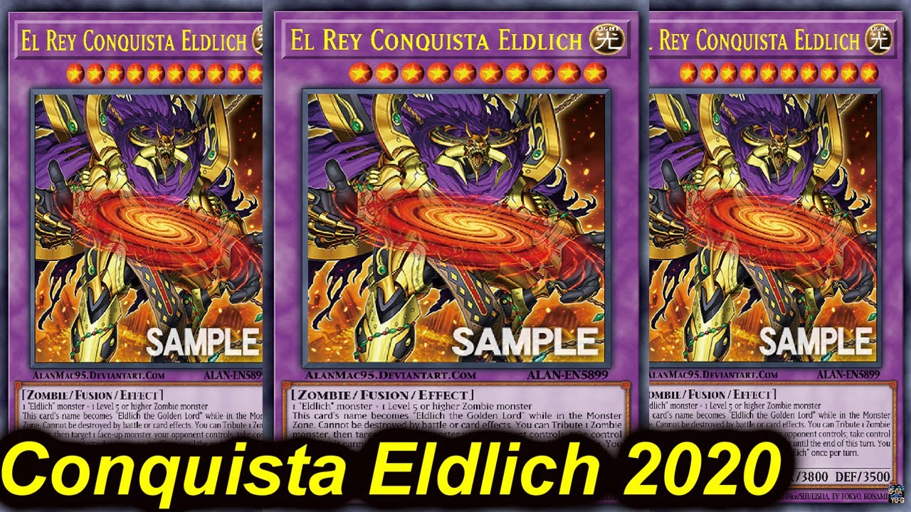 【YGOPRO】EL RAY CONQUISTA ELDLICH NEW SUPPORT DECK 2020