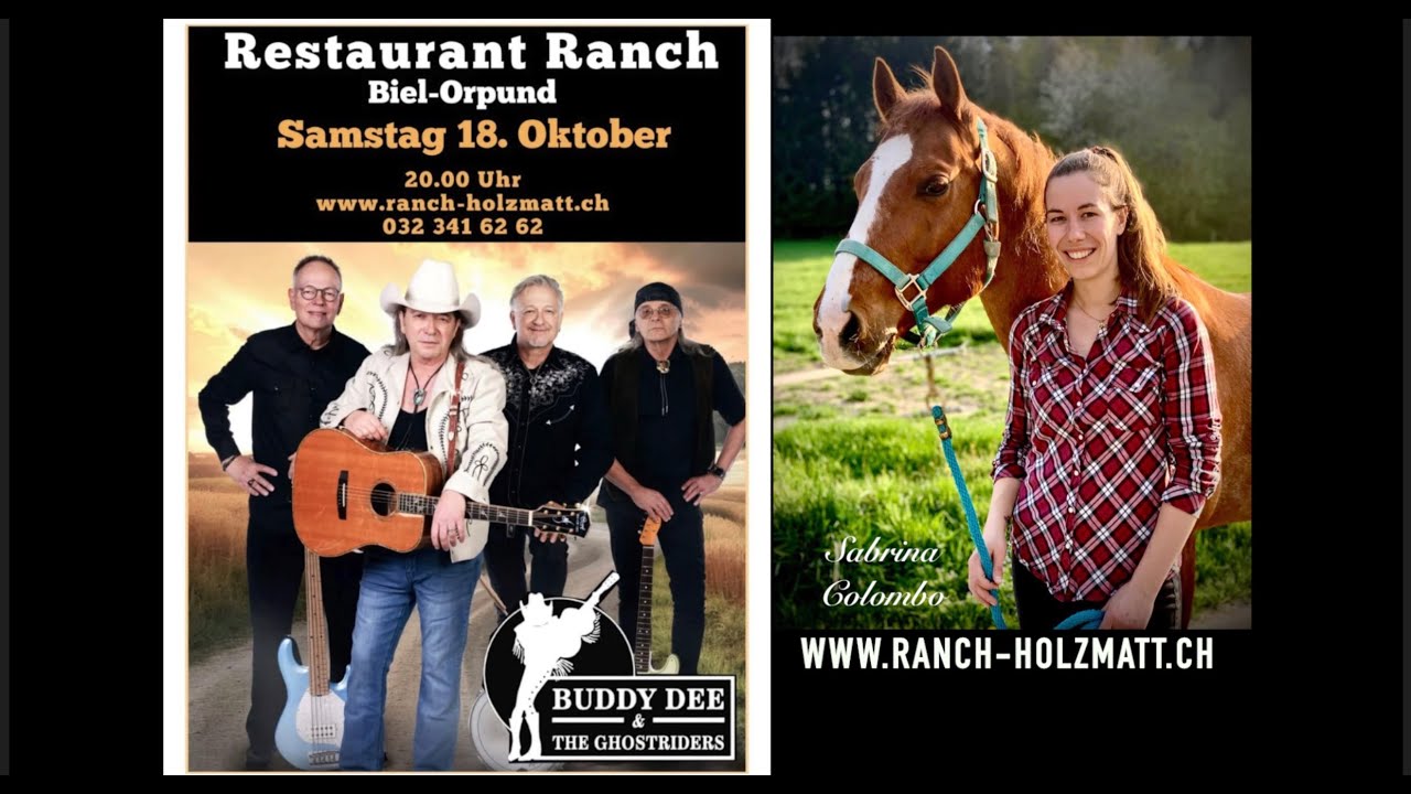 BUDDY DEE & THE GHOSTRIDERS - Sabrina Special RANCH-HOLZMATT 2025 Ring of Fire