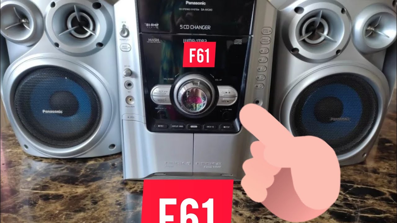 panasonic  marca f61 cual es la razón y la solución
