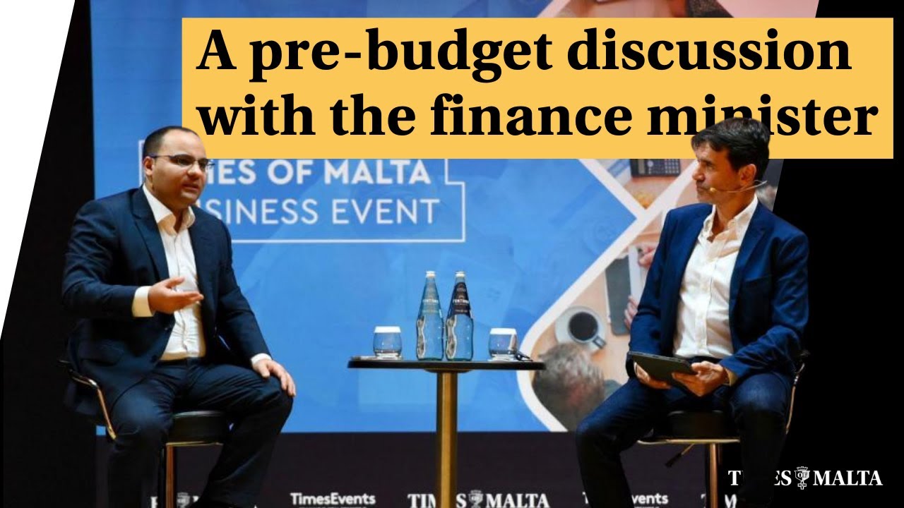 Malta's Finance Minister Clyde Caruana discusses his Budget 2024 plans