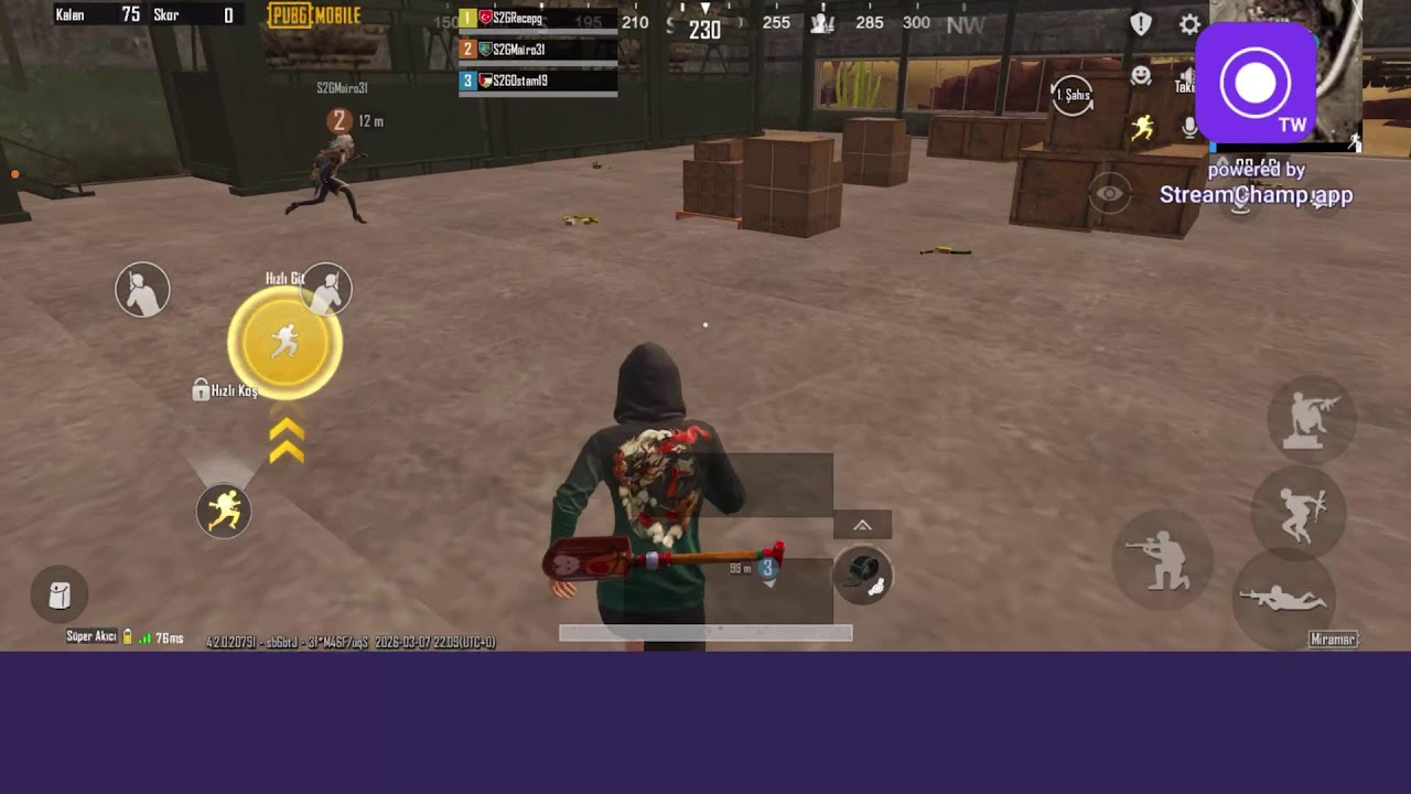 Turnuva Team speak Pubg Mobile hard /1