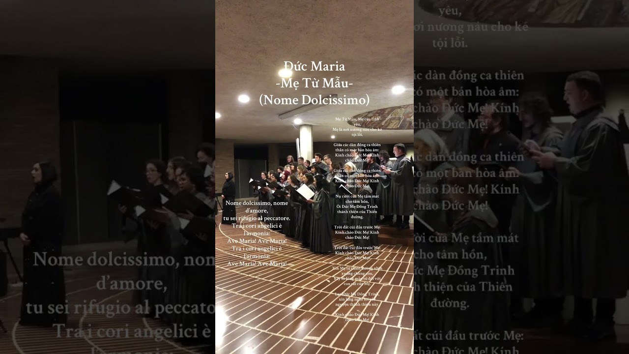 Ave Maria, Mẹ Từ Mẫu (Nome Dolcissimo) - Hoà nhạc về Mẹ