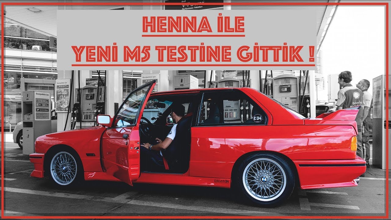 E30 M3 ile F90 M5 testine gittik !