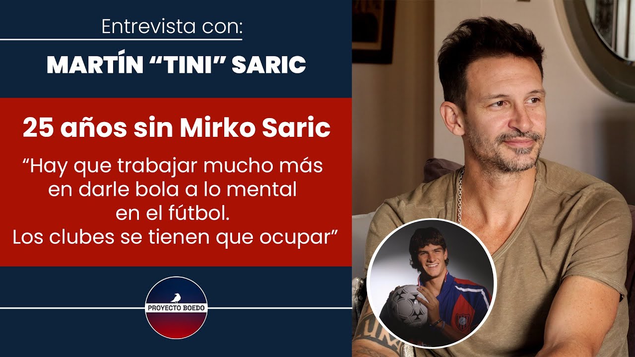 A 25 a&ntilde;os de la partida de Mirko Saric: el recuerdo de su hermano y la salud mental en el f&uacute;tbol