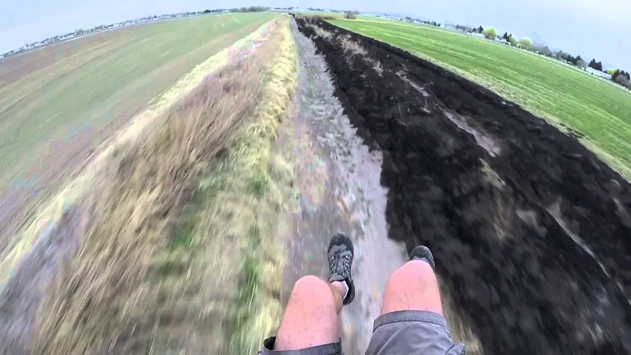 flying fast and low paramotor