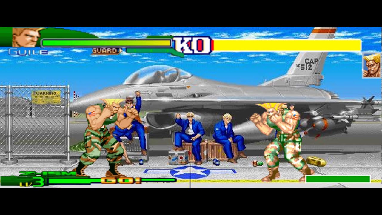 Super Street Fighter II Turbo - Guile theme Mashup - CPS2 & 3DO