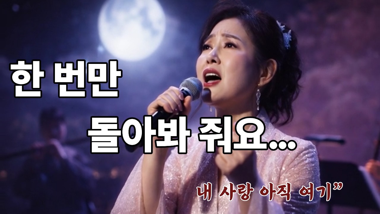 달빛에 젖은 이름 | 감성 트로트 발라드