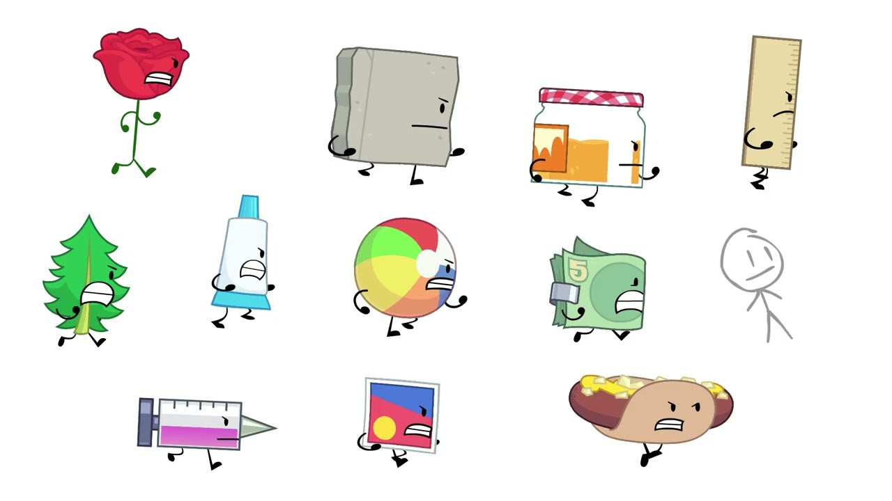 BFDI Running Elimination Order Part 4 (BFDIE)