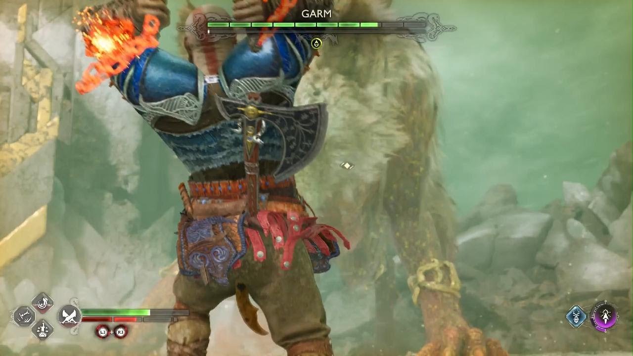 God of War Ragnarök _ Garm Fight