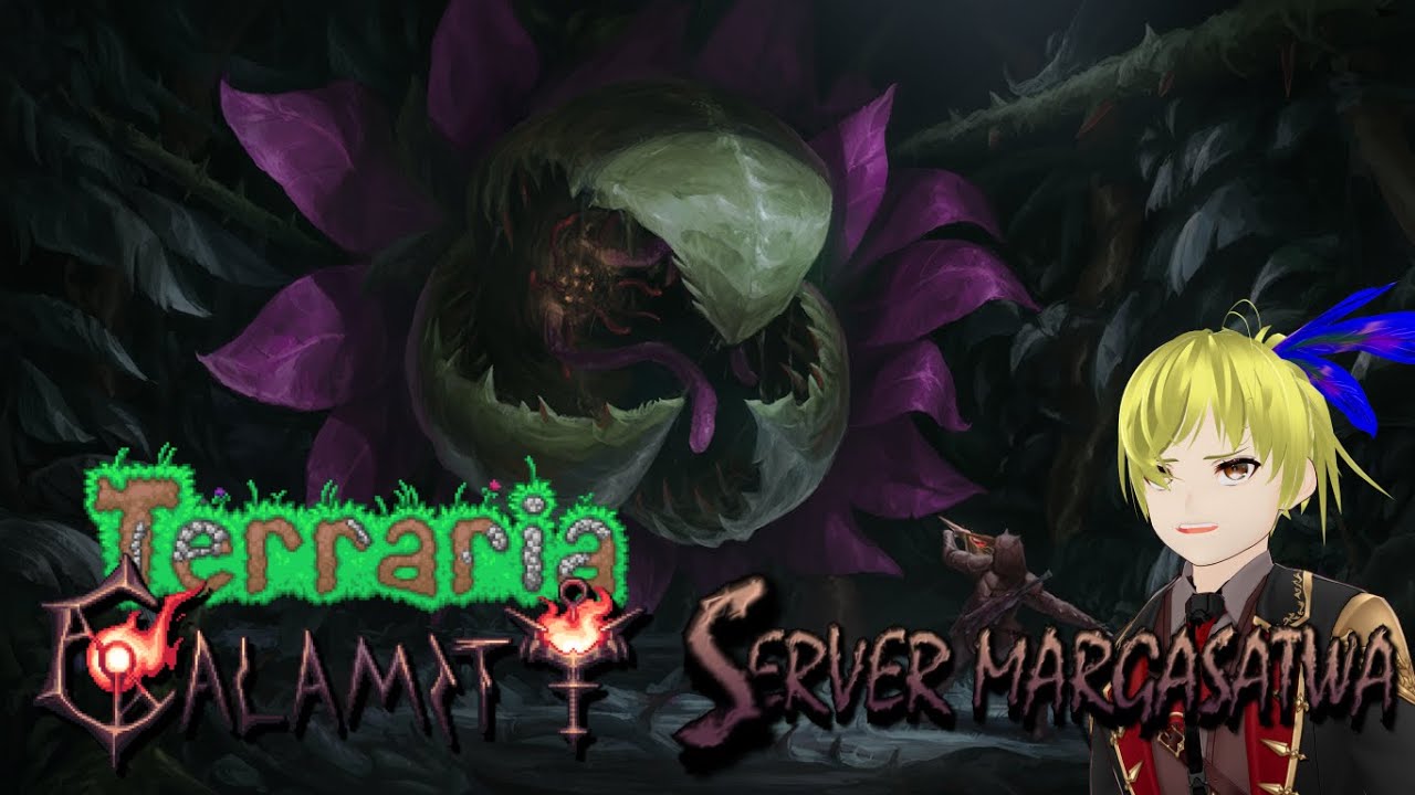 Kita buat senjata keren dulu kali yo sebelum menghantam taneman(diskonek) | terraria calamity server