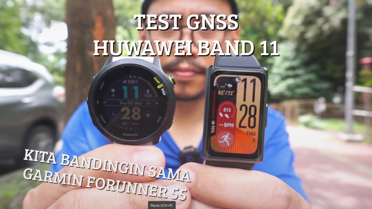 Любите бегать, но у вас ещё нет такого смарт-браслета? | Тест GNSS-модуля Huawei Band 11