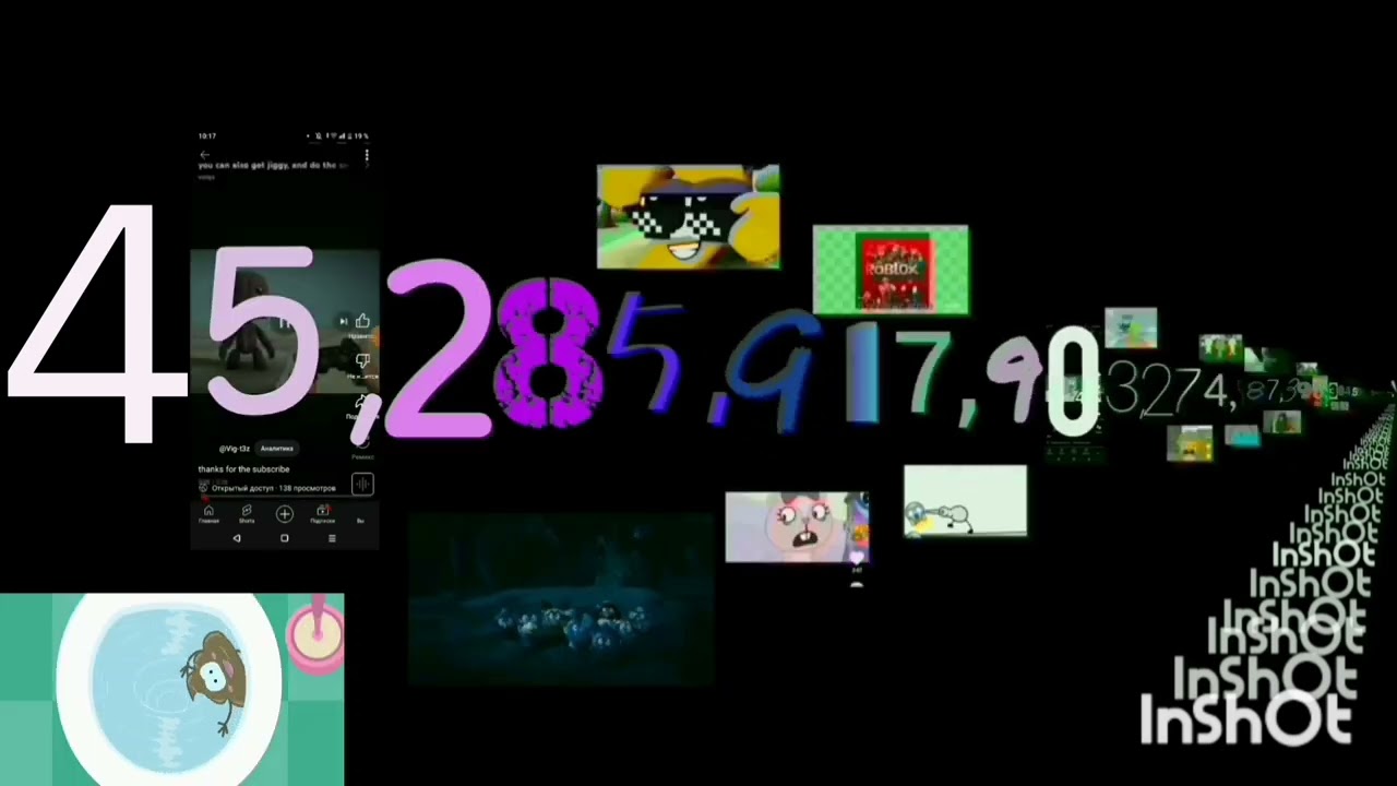 0 to Novdecillion with sounds