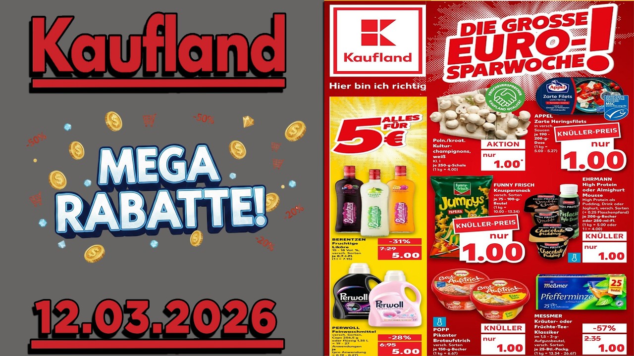 KAUFLAND Werbung Prospekt | Gültig von 12.03.2026