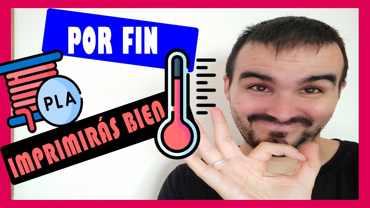 🏉 Temperatura IDEAL para PLA 📀 Que TEMPERATURA USAR para PLA 🌈 Cual es la temperatura para PLA 🍊