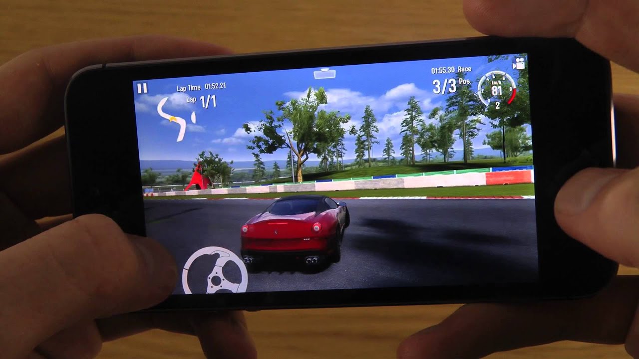 GT Racing 2 iPhone 5S iOS 7 HD Gameplay Review