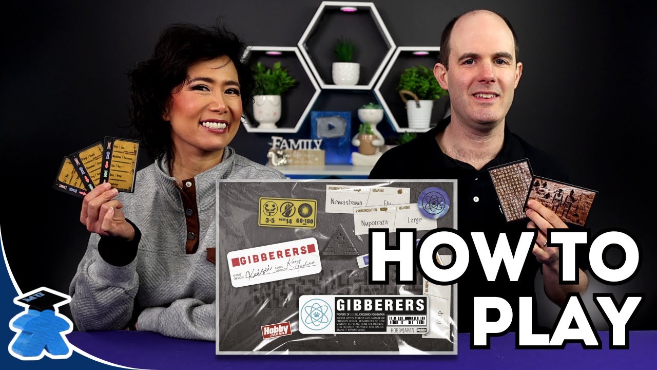 Gibberers — официальное руководство по игре на английском языке. Забавная японская игра о создани...