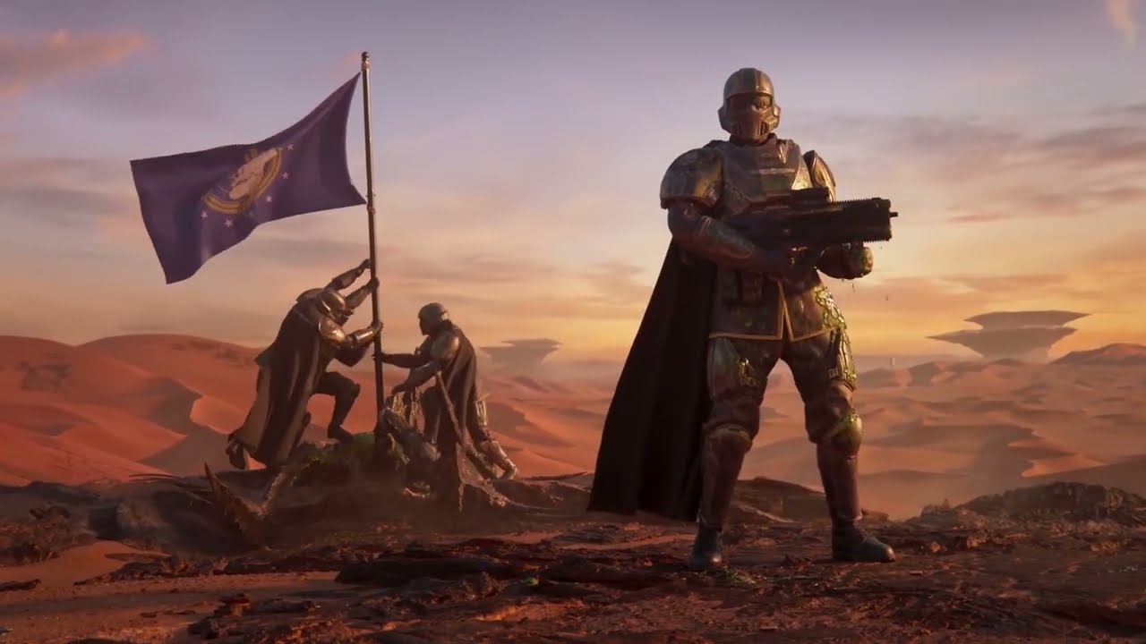 The Hot Wind Blowing - Helldivers 2 MV
