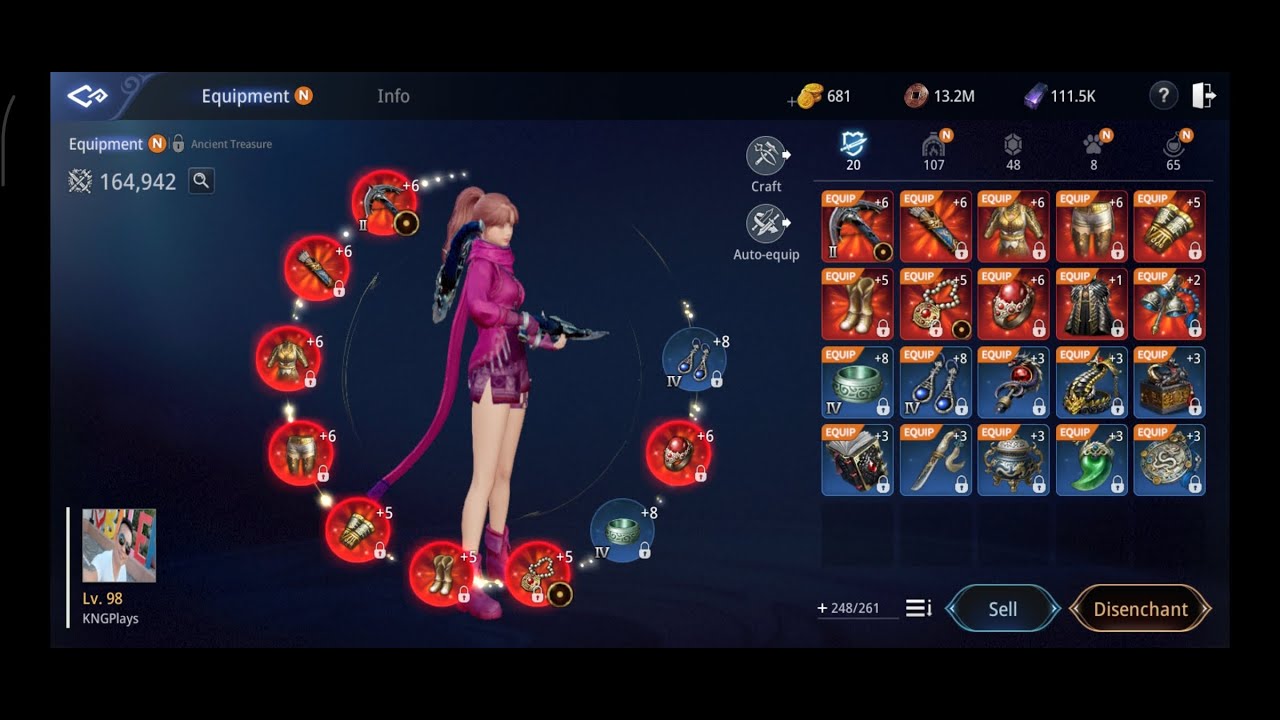 MIR4-F2P Road to Power💪 afk Grinding!