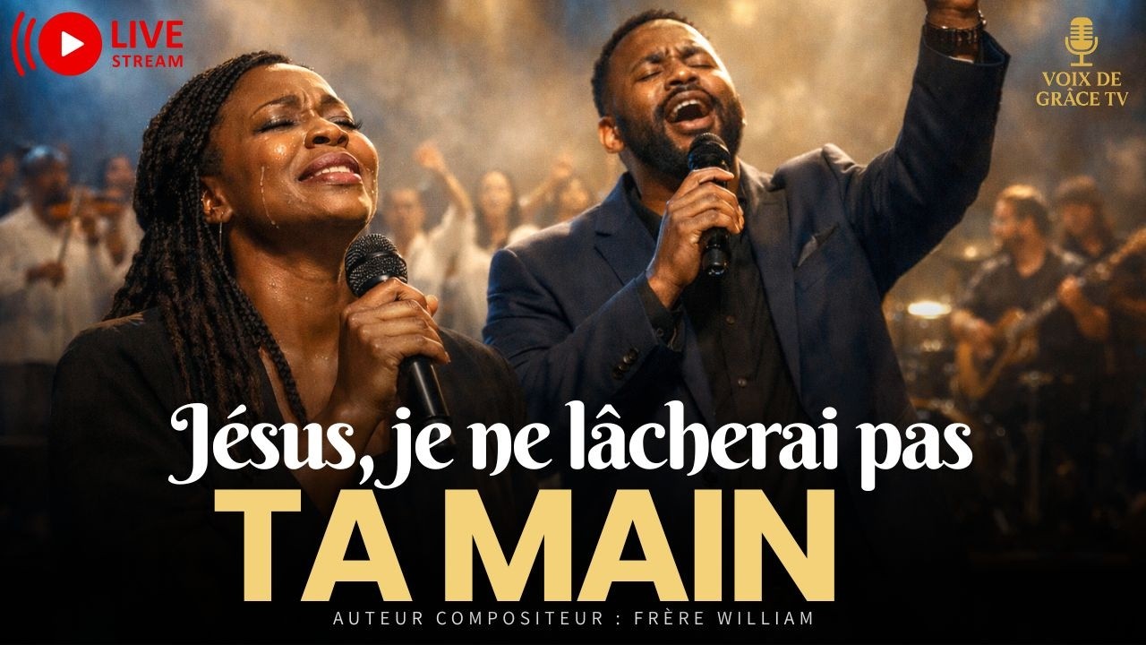 🔊 Je ne lâcherai pas Ta main, Jésus | Adoration de fidélité et de confiance