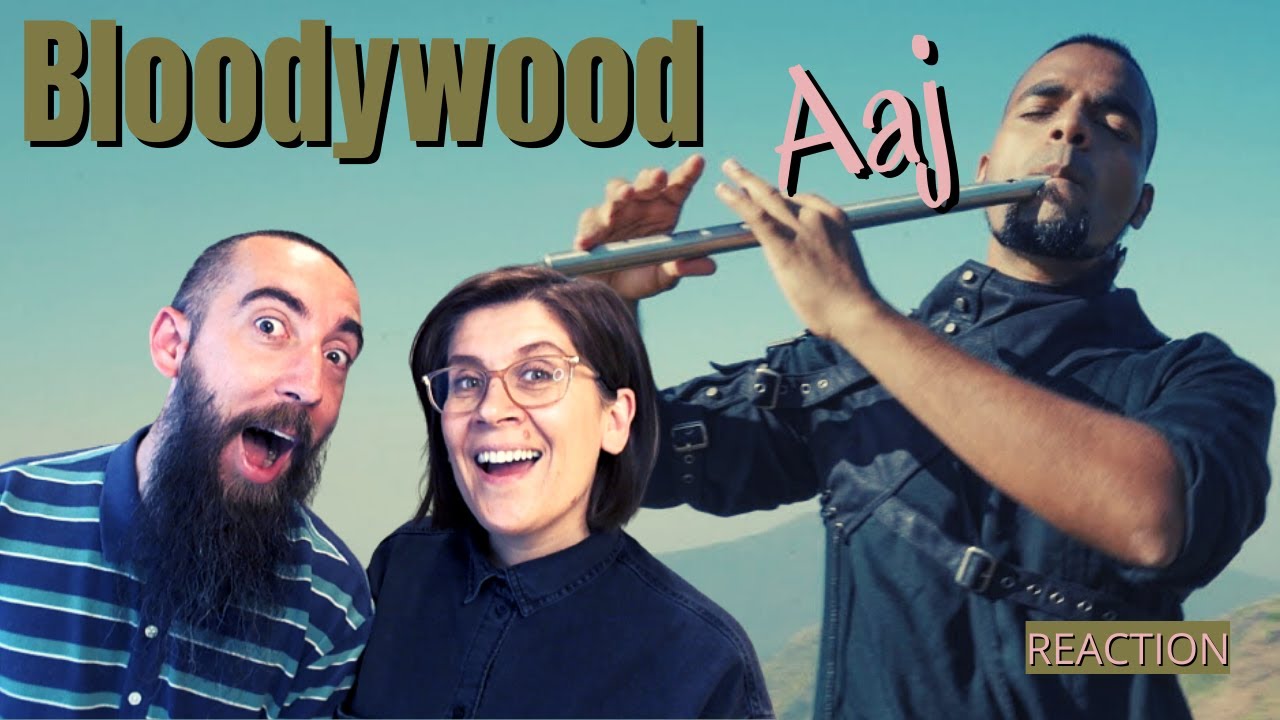 Bloodywood - Aaj (Indian Folk Metal) (REACTION) with my wife