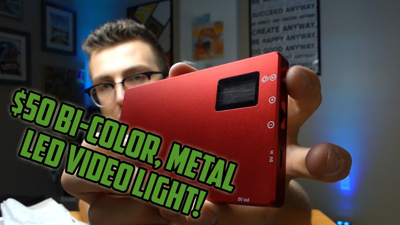 LituFoto N126 Video Light Review | Fantastic $50 Bi-Color LED Video Light