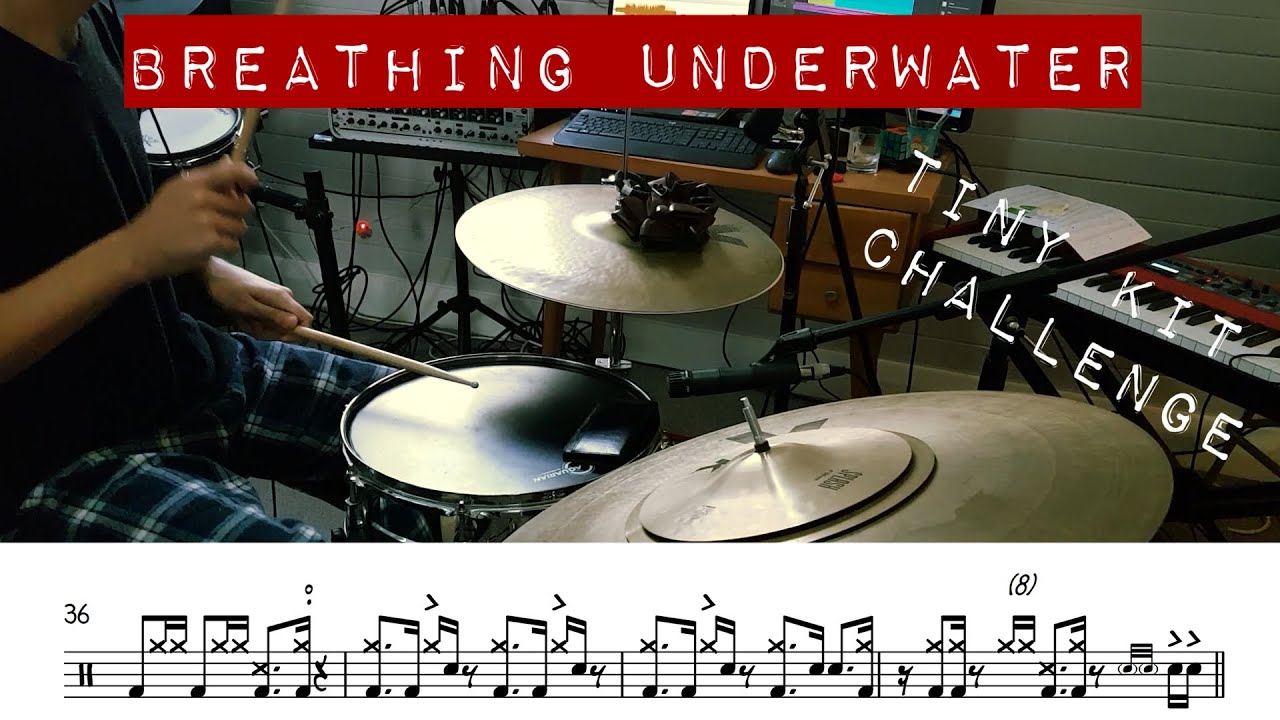 Breathing Underwater  - Hiatus Kaiyote - Drum Cover (Live Transcription)