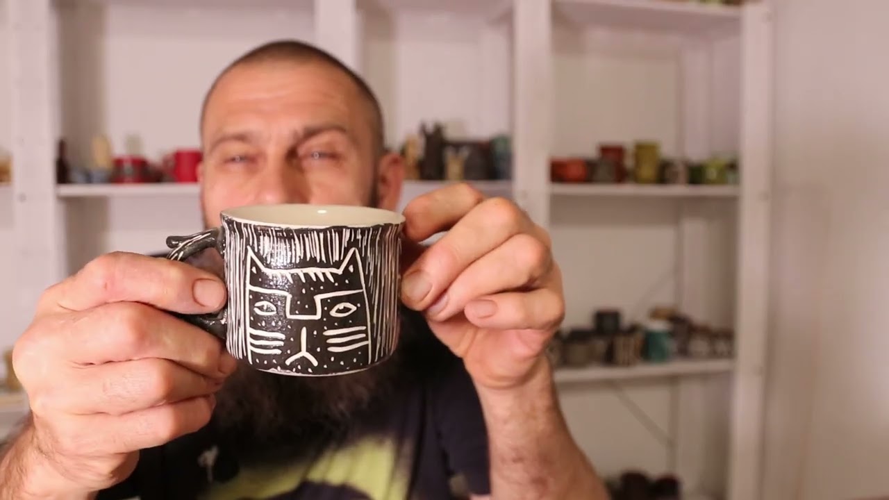 Техника сграффито на керамике