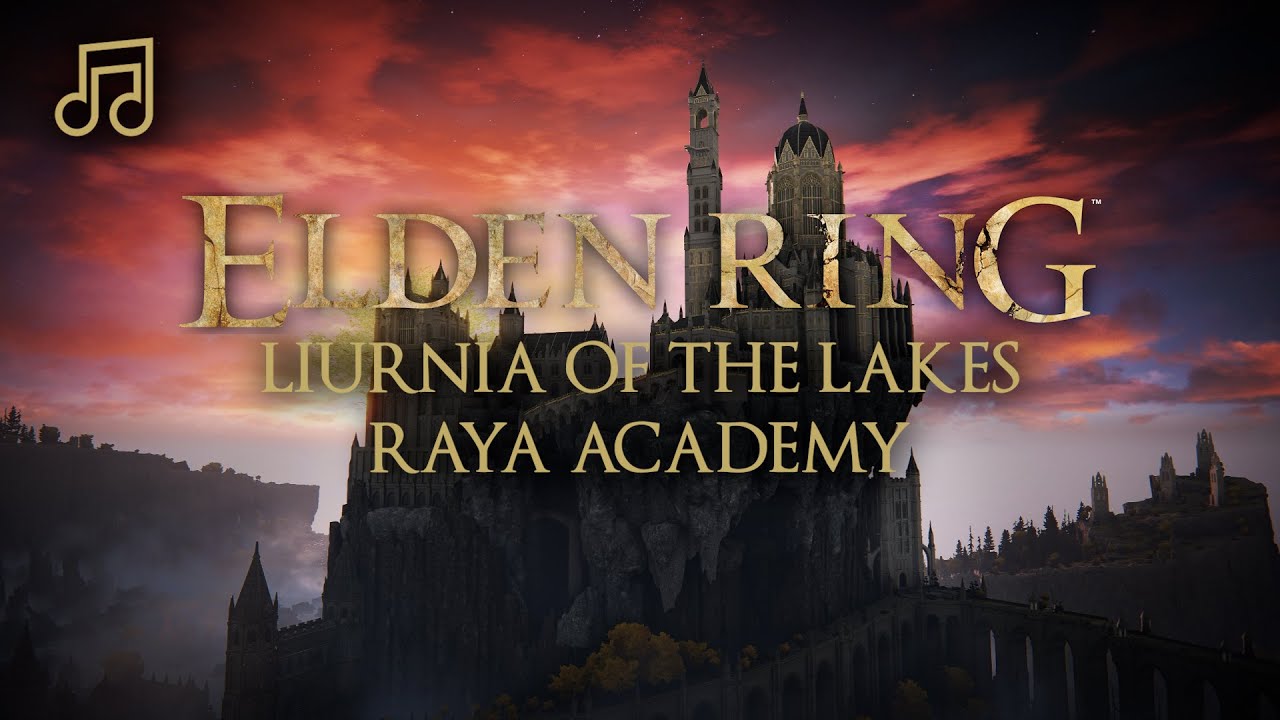 Liurnia of the Lakes, Academy of Raya Lucaria | Elden Ring Ambience (Day & Night)