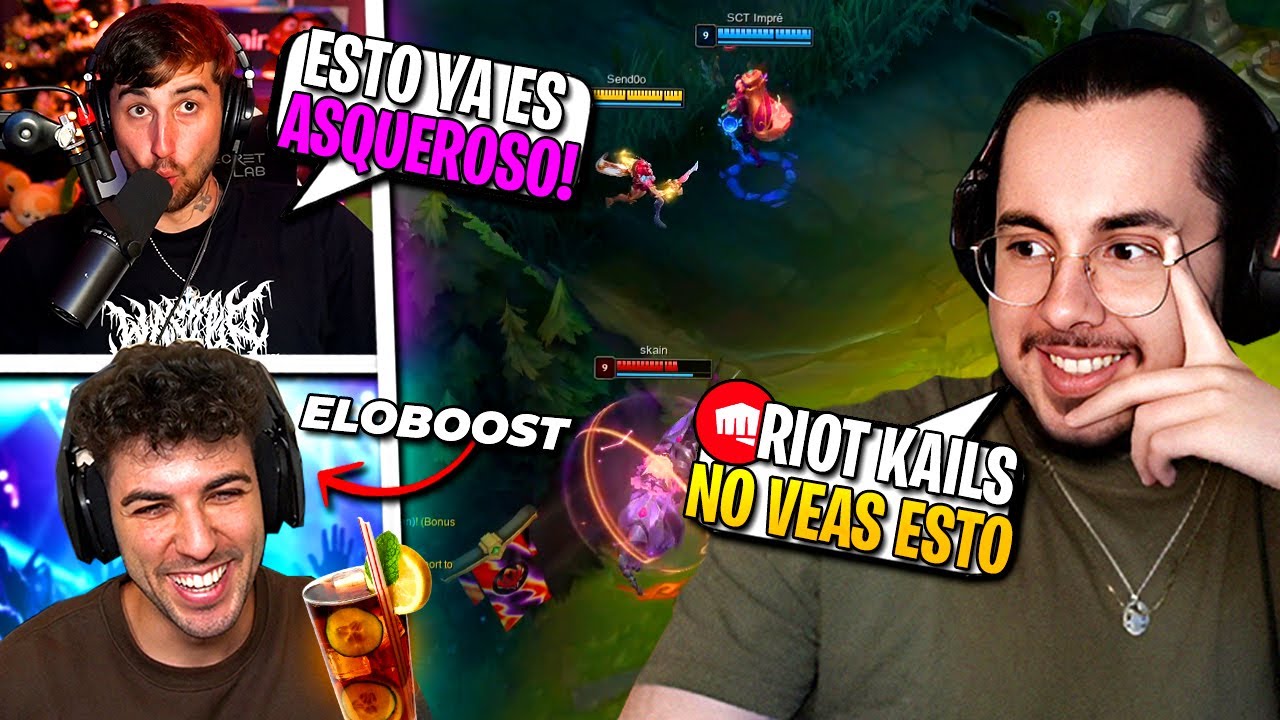 BOOSTEANDO a WERLYB de DUO y nos encontramos a SKAIN 💀 (KAILS NO MIRES) | Send0o
