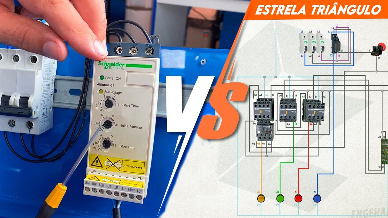 🤔Partidas TRADICIONAIS x SOFT STARTER, Qual VALE mais a PENA.