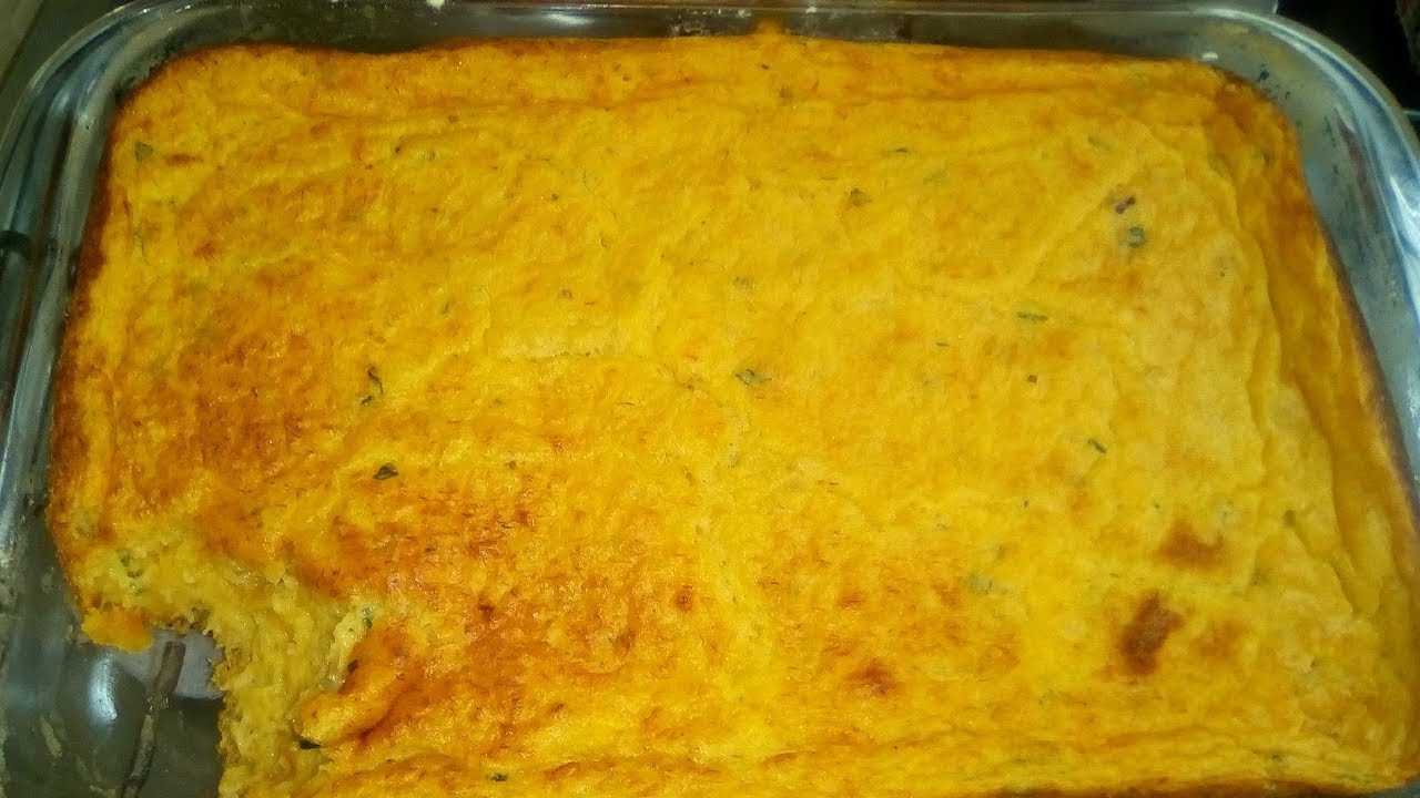 TORTA DE BACALHAU ALMOÇO DE HOJE