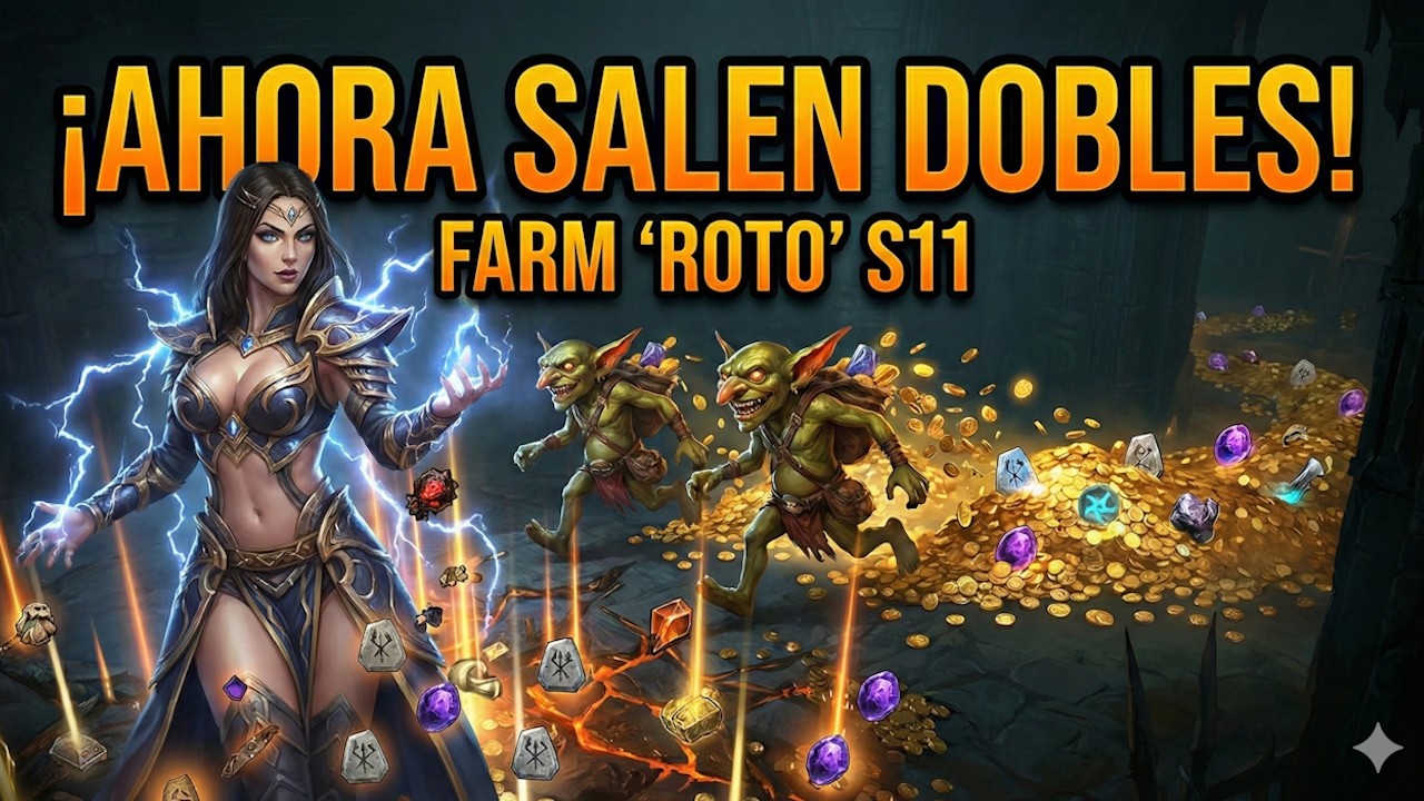 ¡ESTO ESTÁ ROTÍSIMO! 🤑 FARMEA EL DOBLE DE TRASGOS EN DIABLO 4 (TEMPORADA 11)