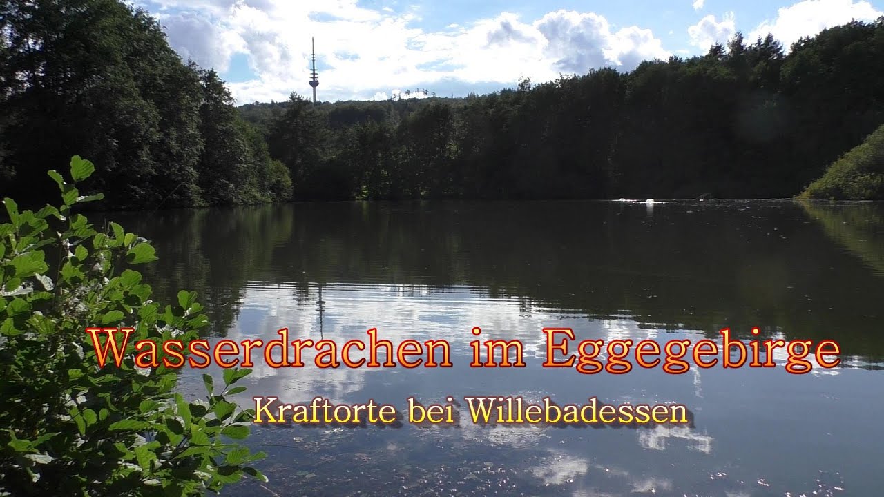 Wasserdrachen im Eggegebirge - Kraftorte bei Willebadessen