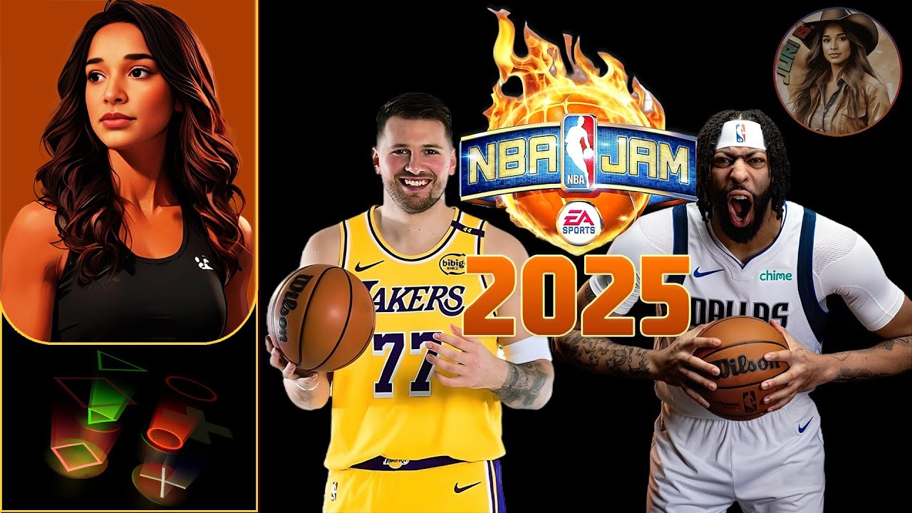 NEW NBA JAM 2025 MOD - ROSTER AND TEAM UPDATES MOD on PS3 is INSANE!
