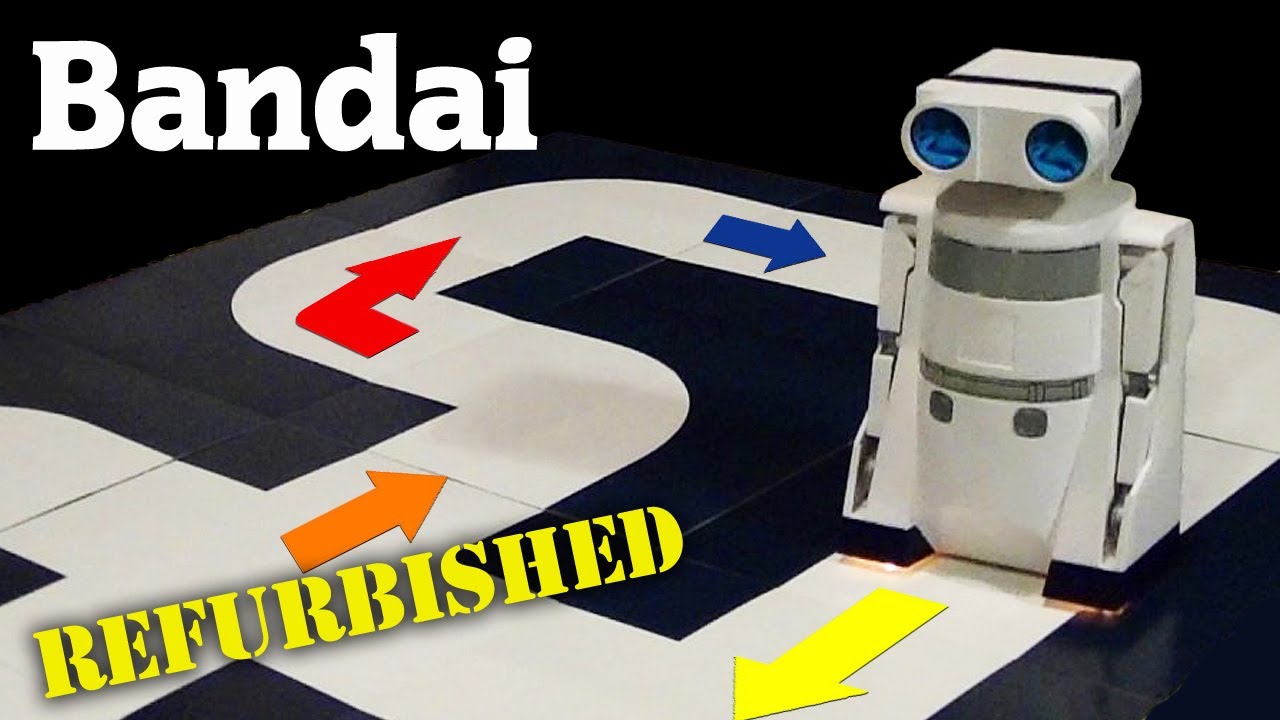 How does a robot from the 80s follow a path? - Bandai LovBot Refurbished