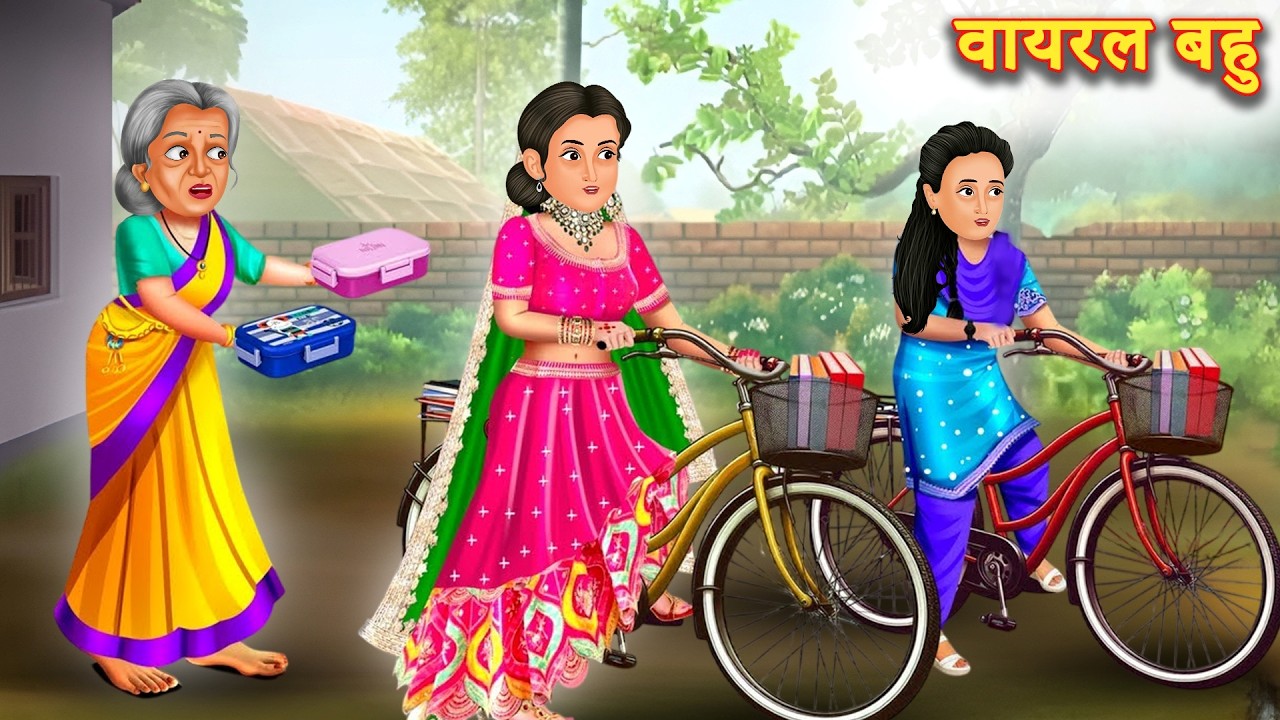 वायरल बहु का ससुराल में पहला दिन | Hindi Story | Bedtime Stories | Moral Story | Fairy Tales