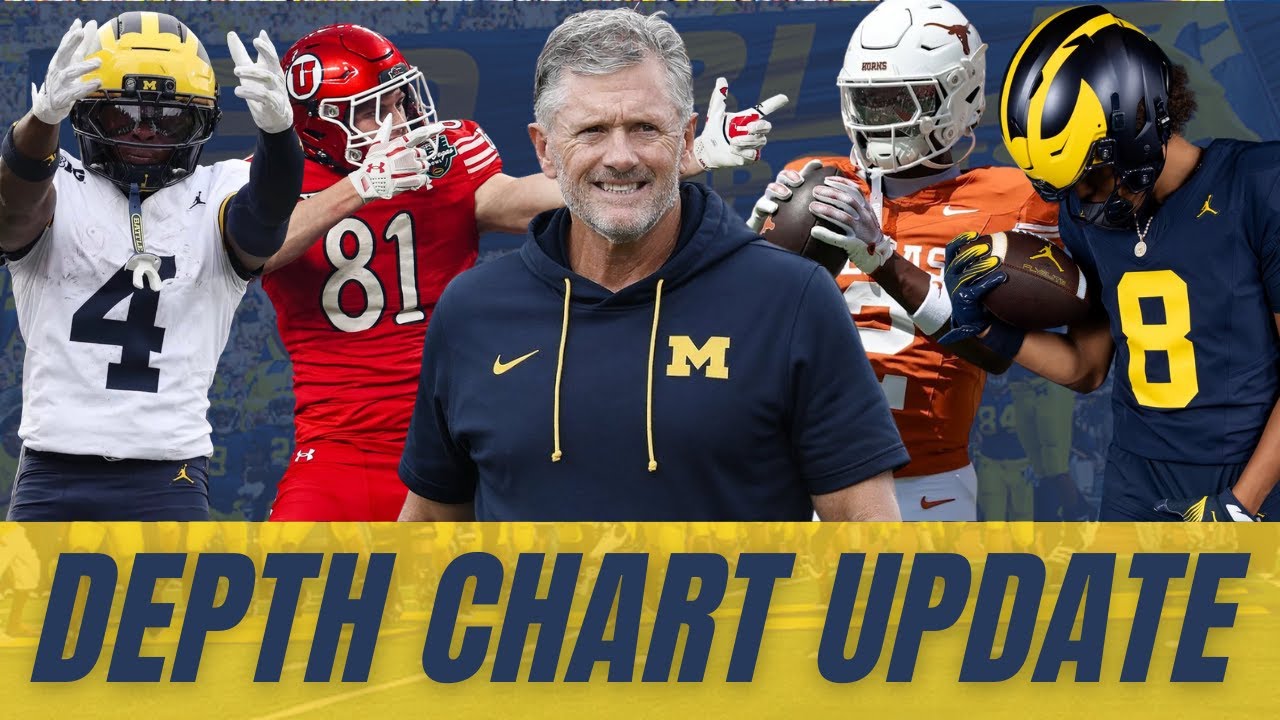 Michigan Football's Updated Depth Chart Post Transfer Portal