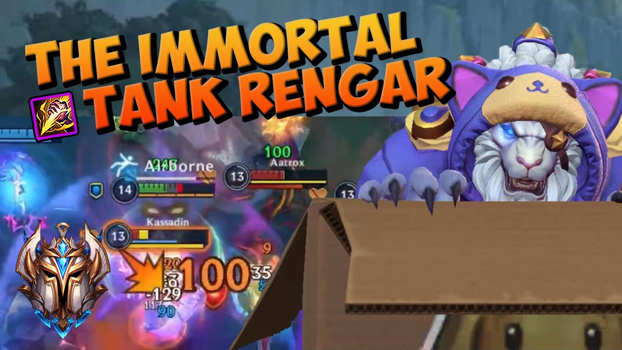 WILD RIFT RENGAR - THE UNKILLABLE TANK BUILD STILL WORKS