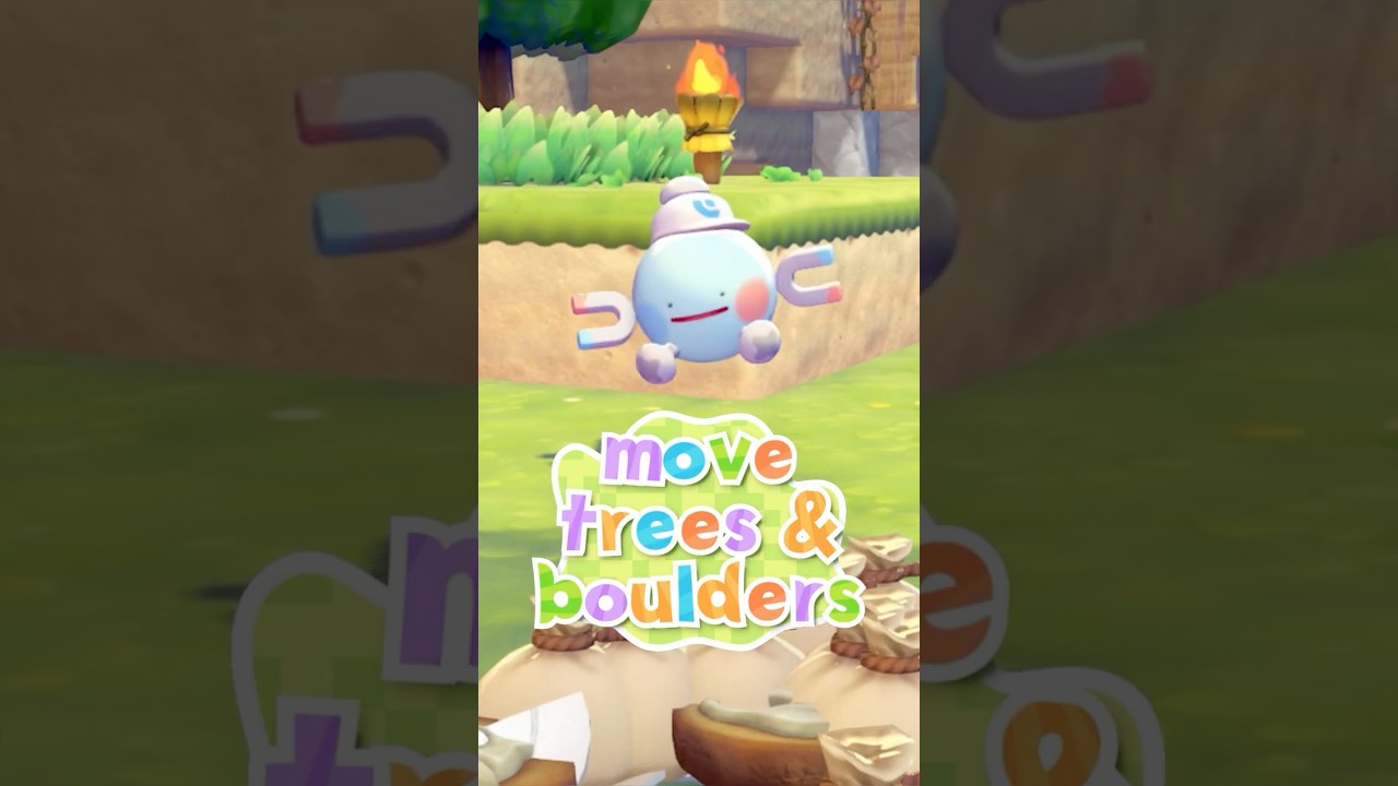 How To Move Trees & Boulders In Pok&eacute;mon Pokopia! 🪨🌳