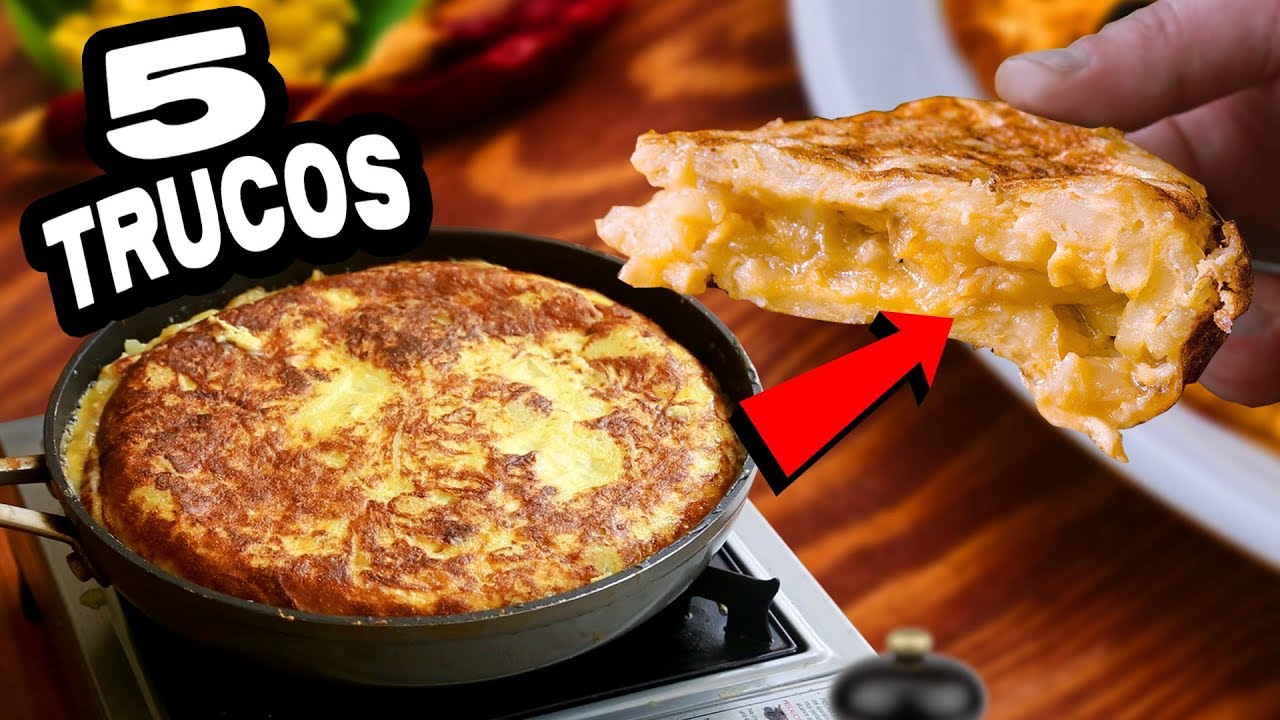 5 TRUCOS para LA TORTILLA DE PATATA PERFECTA