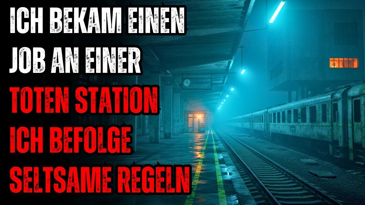 Ich bin Nachtwächter in einem verlassenen Bahnhof. Es gibt Regeln, die ich befolgen muss.