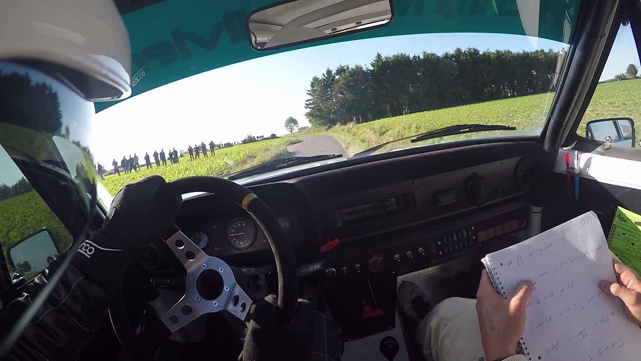 Rally van Wervik 2015 - KP11 Wervik - OLIVIER (ONBOARD)
