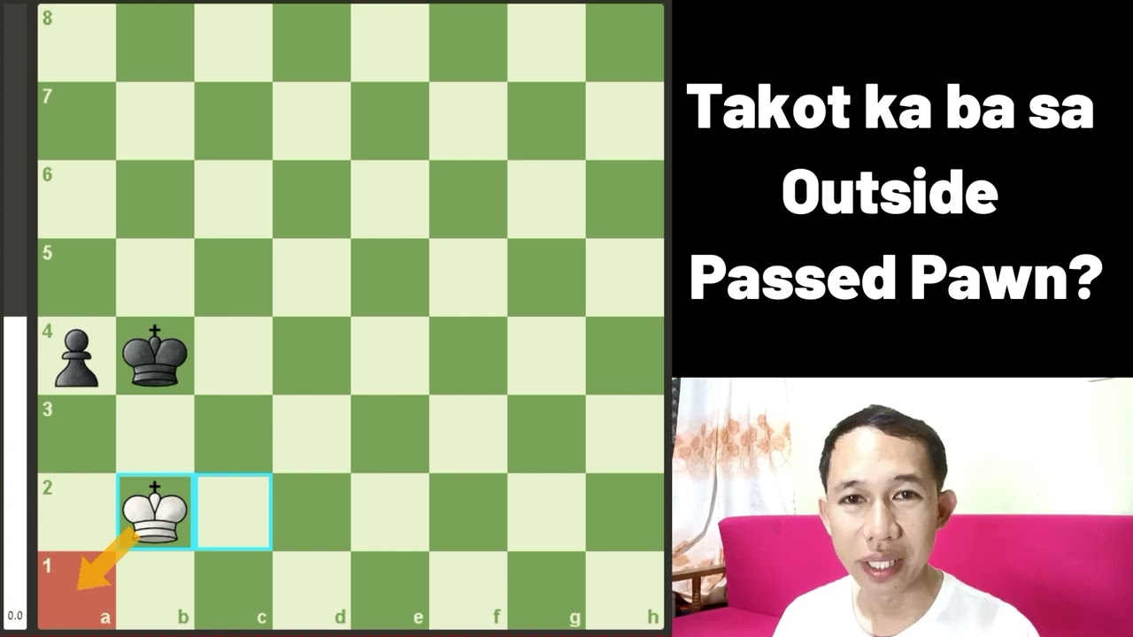 Takot ka ba sa Outside Passed Pawn | Tagalog Chess Tutorial