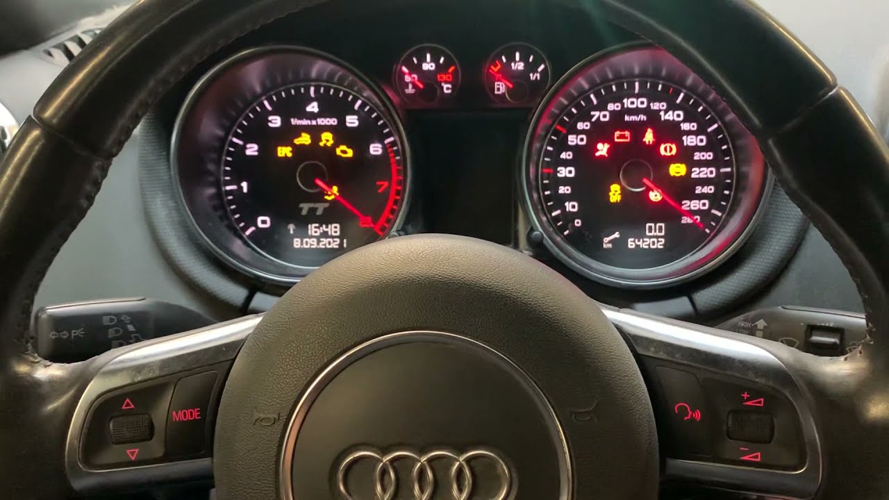 Audi TT 2013 service reset
