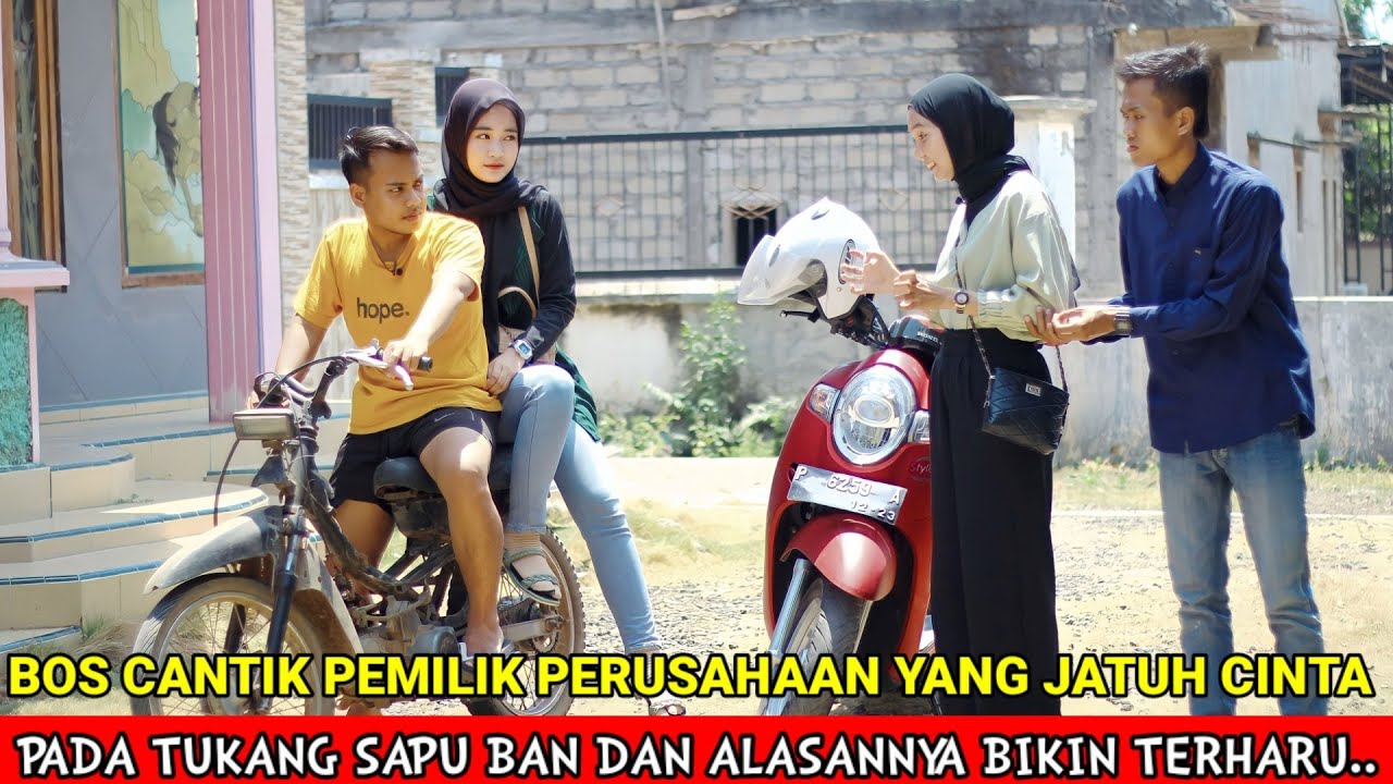 BOS CANTIK PEMILIK PERUSAHAAN YANG JATUH CINTA PADA TUKANG SAPU BAN DAN ALASANNYA BIKIN TERHARU..