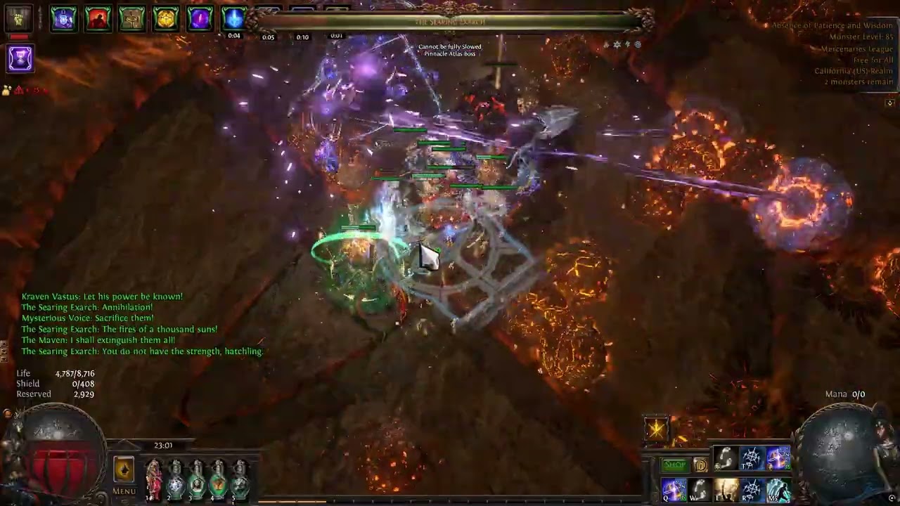 Penance Brand of Dissipation Life/Endurance Charge Stacking Jug Uber Exarch(POE 3.26)