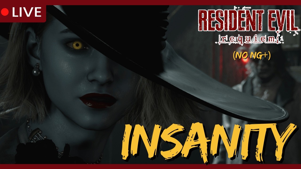 RE9 INSANITY NO NG+/INF Weapons [Day 4] || KittyRawr