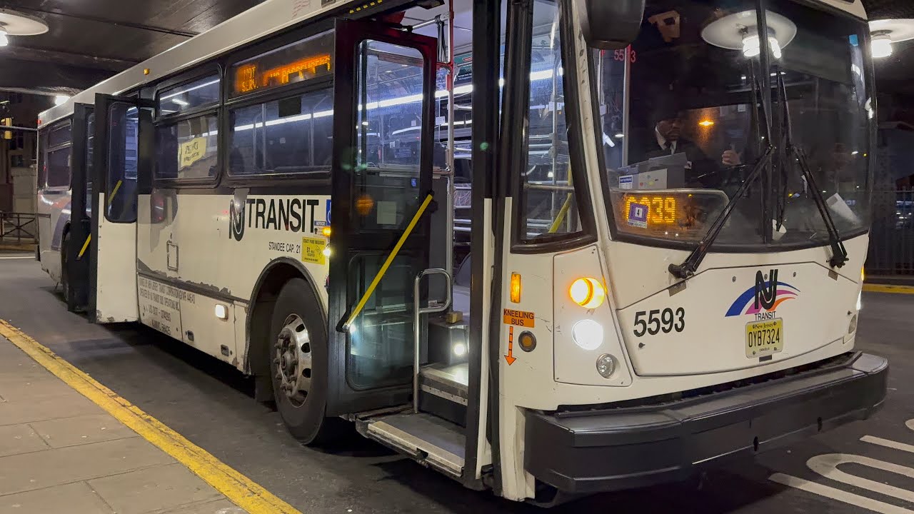 *Full Bus Journey* NJTransit Onboard 2010 NABI 40-SFW 5593 416.15 Rt 62 #njtransit 